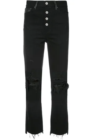 AMIRI Pantaloni crop svasati