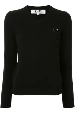 Comme des Garçons Maglione con ricamo
