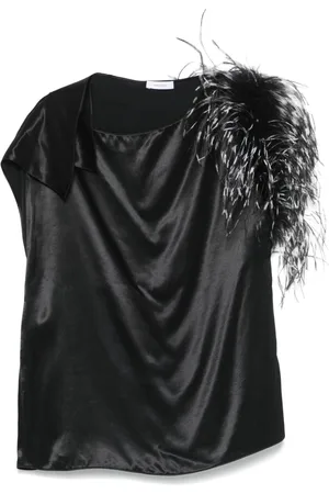 Salvatore Ferragamo Top asimmetrico