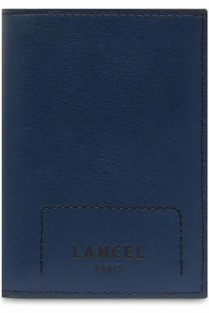 LANCEL Portafoglio tri-fold con logo goffrato