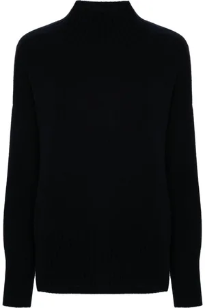 Allude Maglione in cashmere con collo rialzato