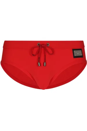 Dolce & Gabbana Costume da bagno con placca logo