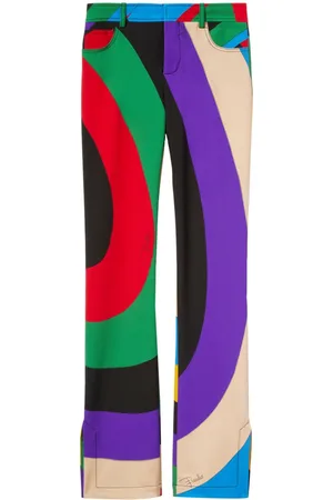 Puccini Pantaloni con stampa Iride