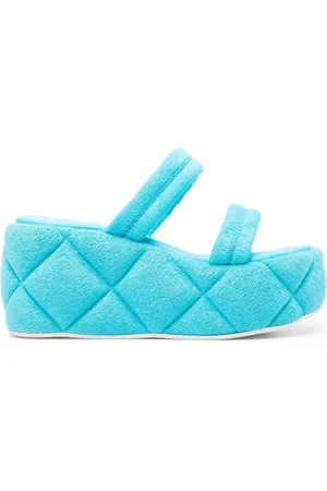 LE SILLA Sandali con effetto trapuntato