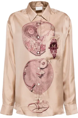 PIERRE-LOUIS MASCIA Blusa con stampa grafica