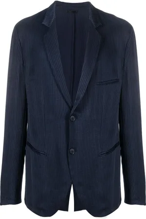 Giorgio Armani Blazer monopetto a righe