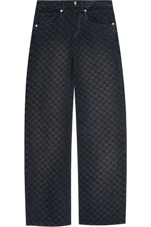 MISBHV Jeans con monogramma jacquard