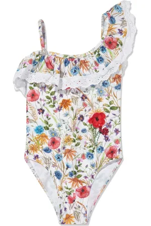 Selini Action Costume intero monospalla con ruches