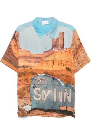 BLUE SKY INN Camicia Canyon Sign