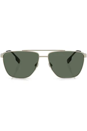 Burberry Occhiali da sole con montatura stile pilota Blaine