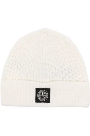 Stone Island Berretto con applicazione Compass