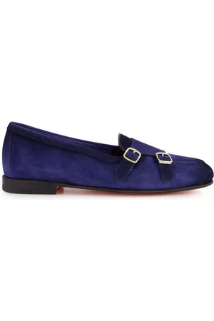 santoni Mocassini con doppia fibbia