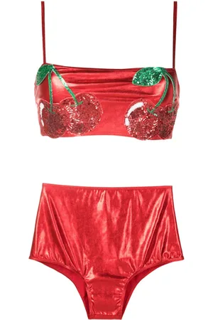 Brigitte Set bikini con paillettes