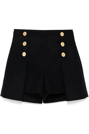 SACAI Shorts sartoriali con pieghe