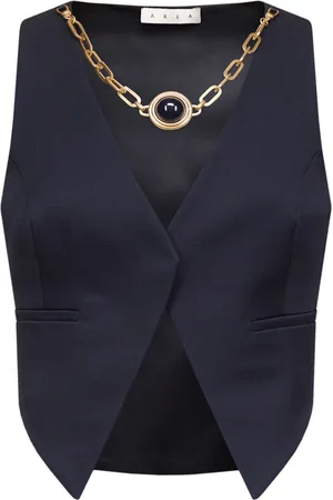AREA Gilet con pietre
