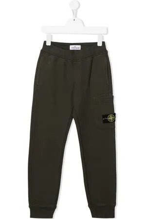 Stone Island Pantaloni sportivi con applicazione