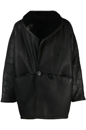 A.N.G.E.L.O. Vintage Cult Cappotto foderato in shearling anni 