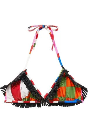 Puccini Top bikini con frange