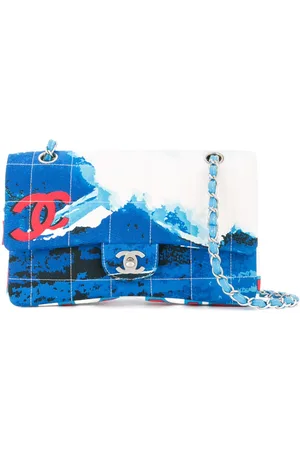 CHANEL Borsa a spalla con stampa
