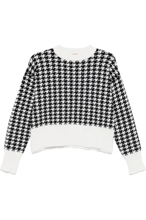 HUGO BOSS Maglione con motivo pied-de-poule