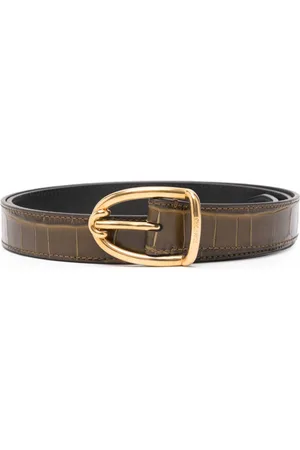 Tom Ford Cintura con effetto coccodrillo
