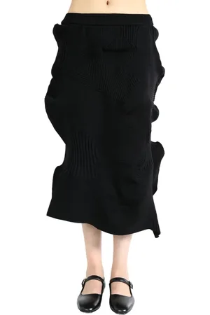Issey Miyake Gonna midi Kone Kone