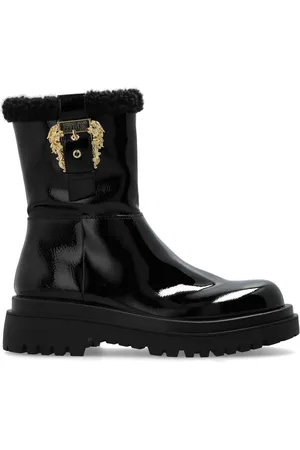 VERSACE Stivali Drew con fibbia barocca