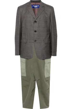 JUNYA WATANABE Cappotto con inserti a contrasto