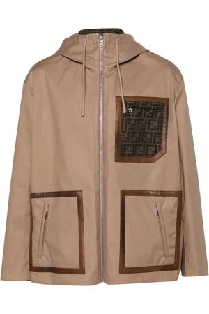 Fendi Parka reversibile con motivo FF