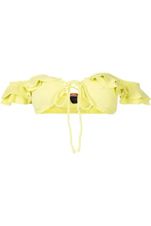 CLUBE BOSSA Top bikini Hopi con ruches