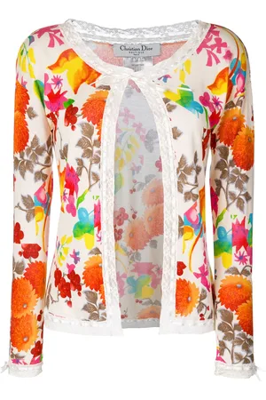 Dior Cardigan a fiori anni 2000