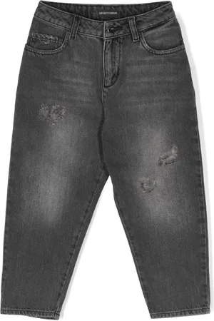 Emporio Armani Jeans con effetto schiarito