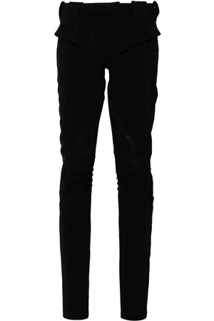 MUGLER Pantaloni con zip