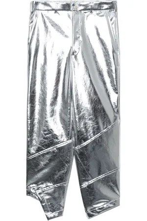 Comme des Garçons Pantaloni crop asimmetrici