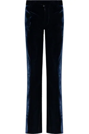 Dsquared2 Pantaloni a gamba ampia con placca logo