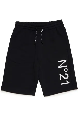Nº21 Shorts sportivi con stampa