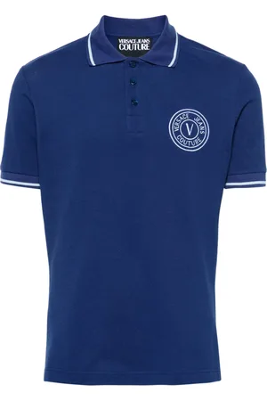 VERSACE Polo con ricamo