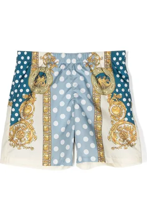 VERSACE Costume da bagno Barocco con stampa