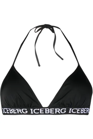 Iceberg Top bikini con scollo all