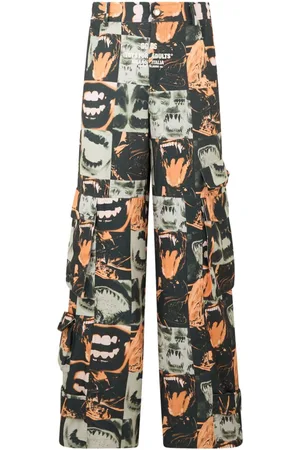 GCDS Pantaloni con stampa grafica