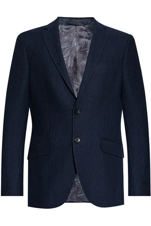 Etro Blazer monopetto con revers a lancia