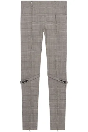 Courrèges Pantaloni skinny Principe di Galles