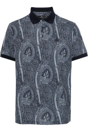Etro Polo con stampa paisley