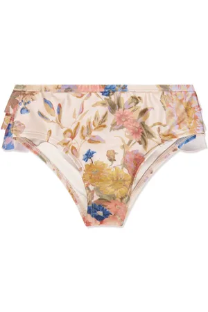 ZIMMERMANN Slip bikini August a fiori