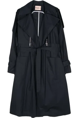 Plan C Trench con maniche removibili