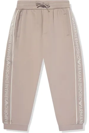 Emporio Armani Pantaloni sportivi con banda logo