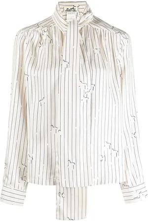 Hermès Blusa con fiocco