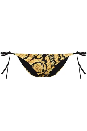 VERSACE Slip bikini con stampa