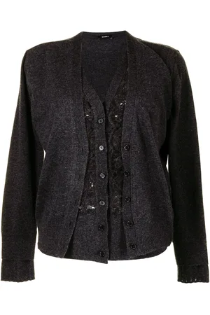 GOEN.J Cardigan con inserti