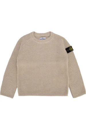 Stone Island Felpa con applicazione Compass